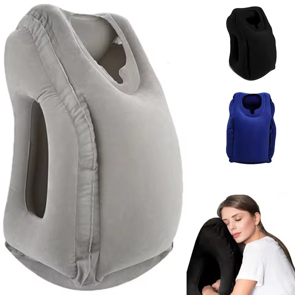 Travel Accessories Long Haul - Nadmuchiwana poduszka podróżna, akcesoria podróżne z