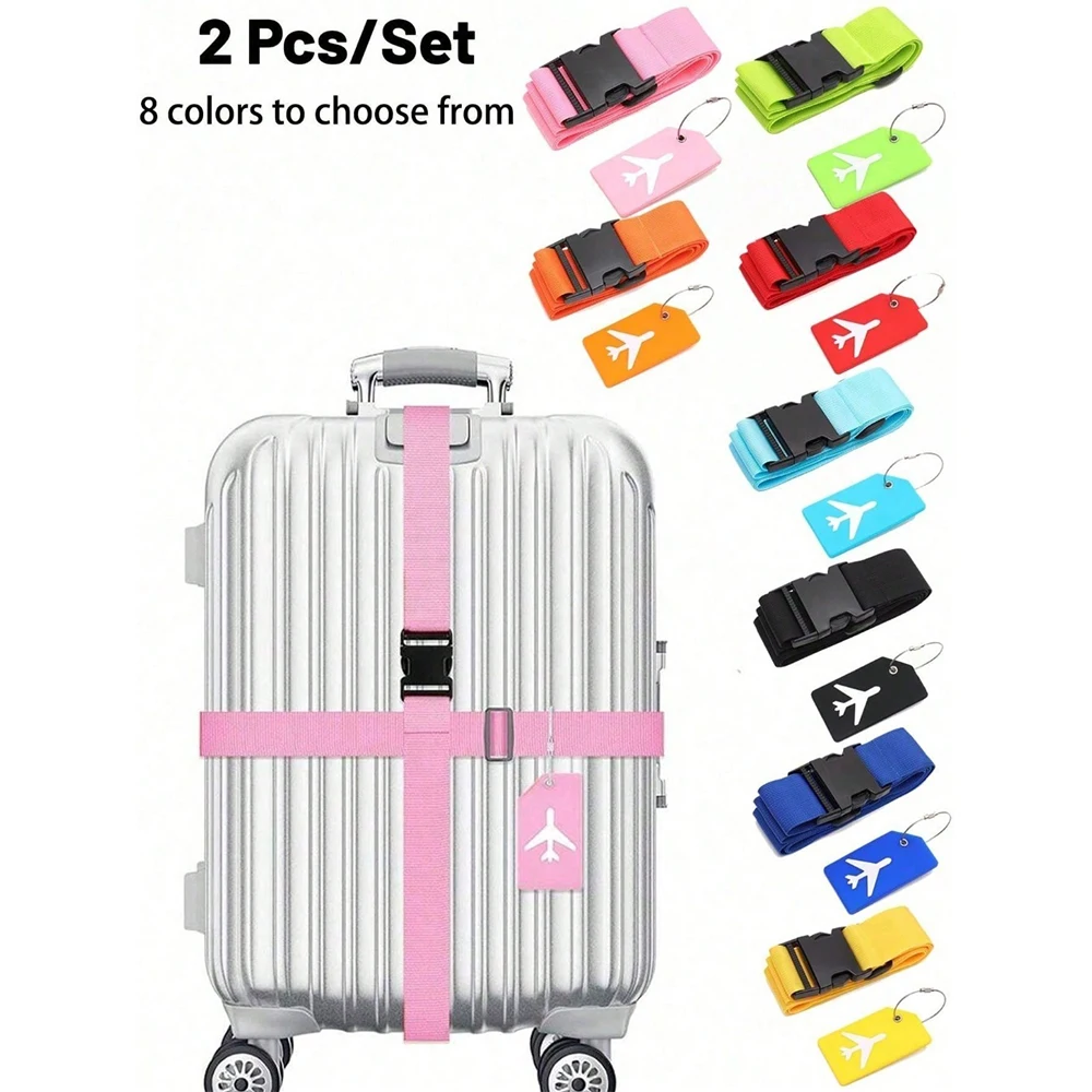 Travel Accessories In Bulk - Zestaw pasków do bagażu z zawieszką