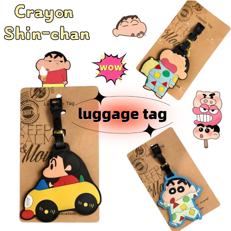 Travel Accessories In Bulk - Zawieszka do bagażu z motywem Crayon