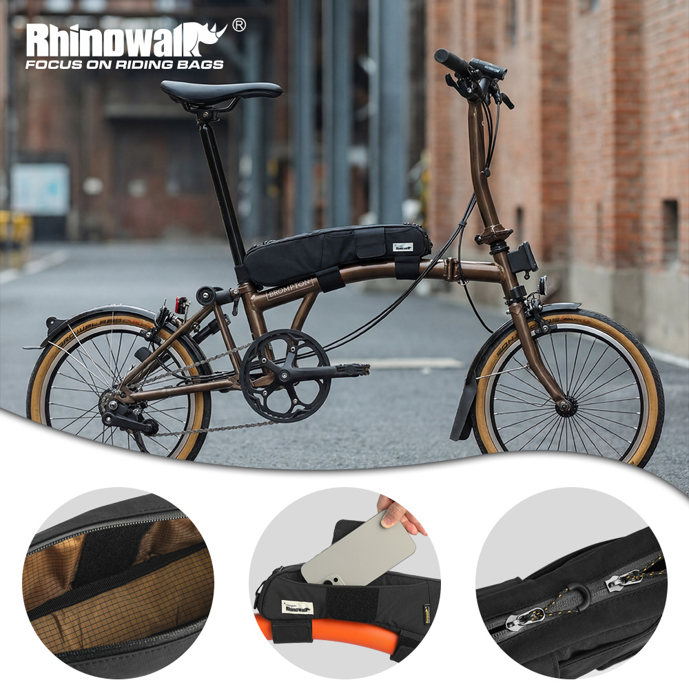 Travel Accessories Youtube - Torba rowerowa na ramę Rhinowalk do