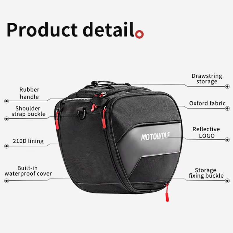 Torba na skuter, tunel, torba  – Travel Accessories Logo recenzja i cena