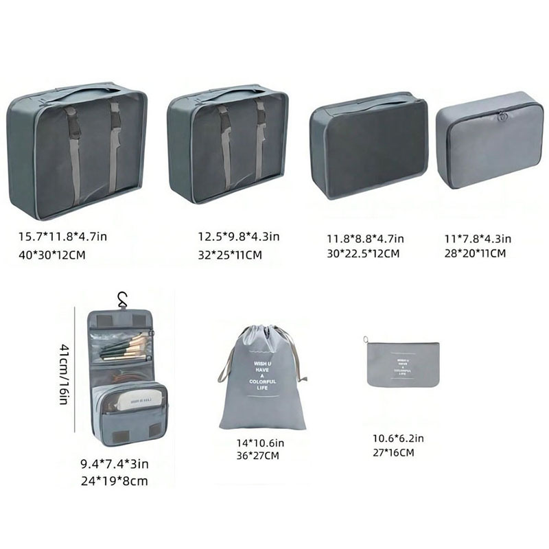 Zestaw organizerów podróżnych  – Travel Packing Cube recenzja i cena