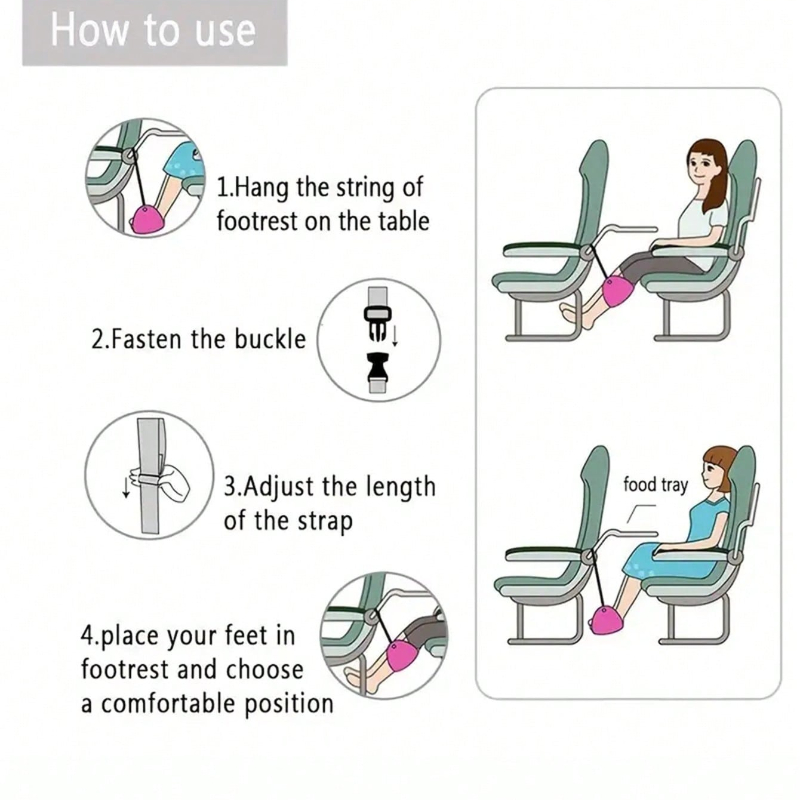 Przenośny Regulowany Hamak Pod – Travel Accessories For Train recenzja i cena
