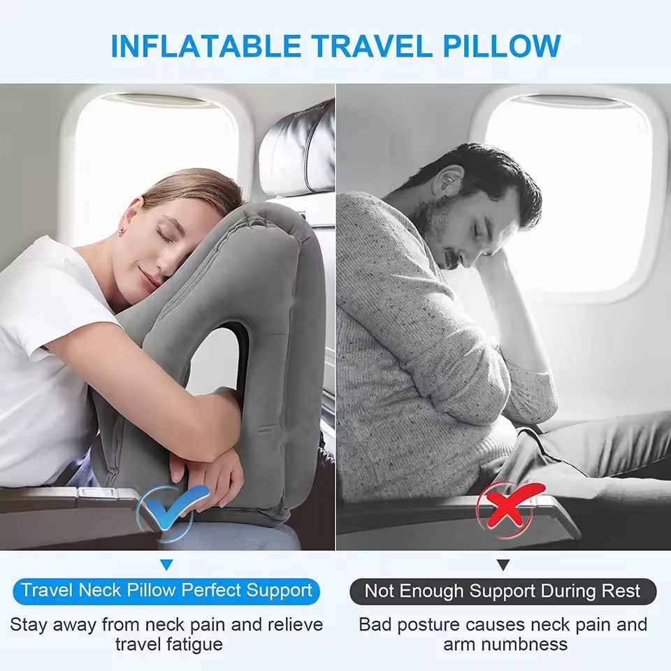 Nadmuchiwana poduszka podróżna – Travel Accessories Long Haul recenzja i cena