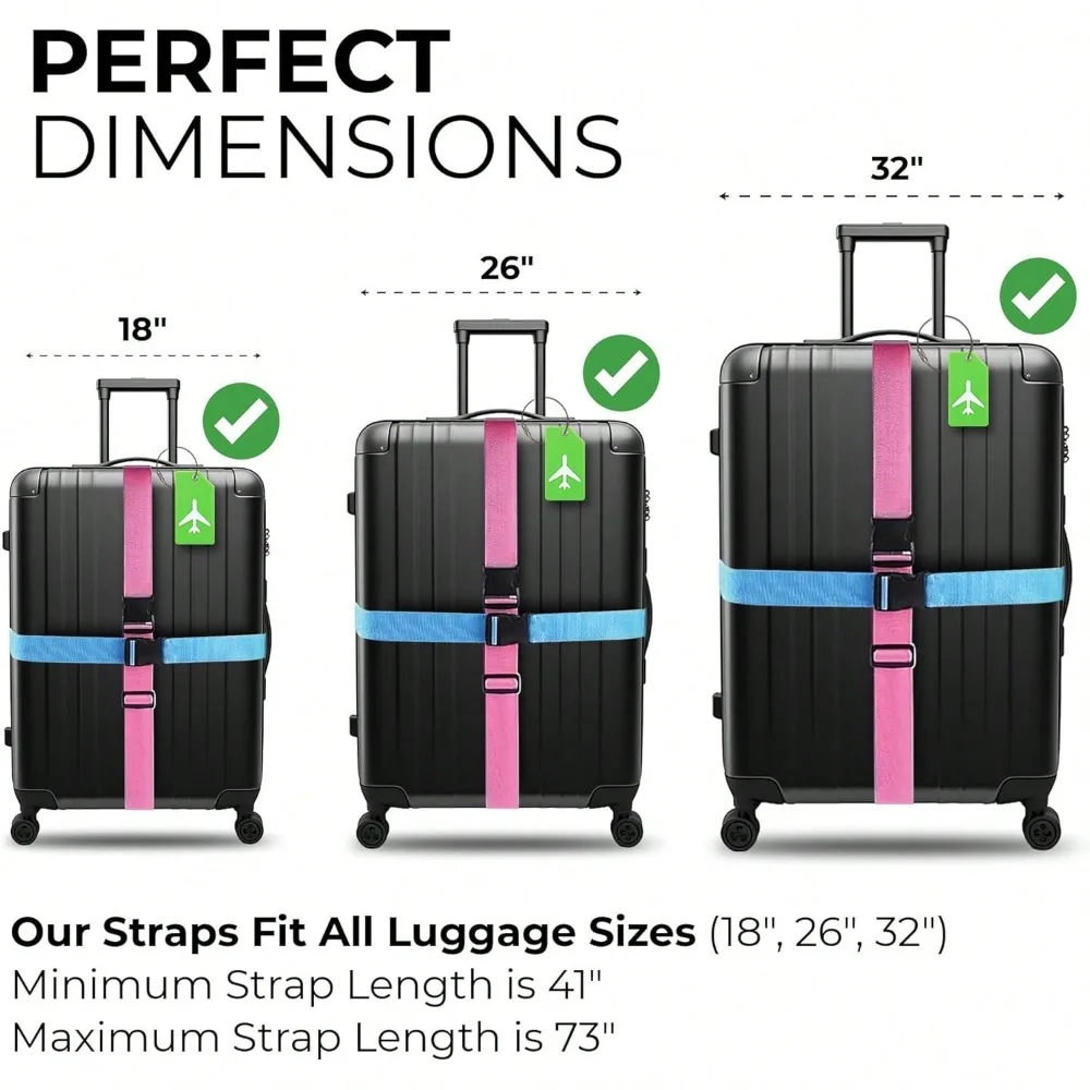 Zestaw pasków do bagażu z zawi – Travel Accessories In Bulk recenzja i cena