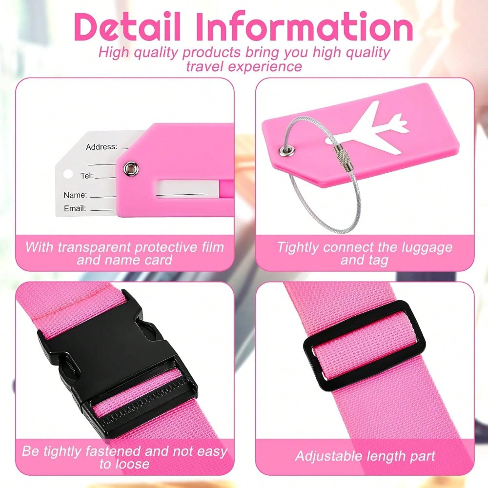 Zestaw pasków do bagażu z zawi – Travel Accessories In Bulk recenzja i cena
