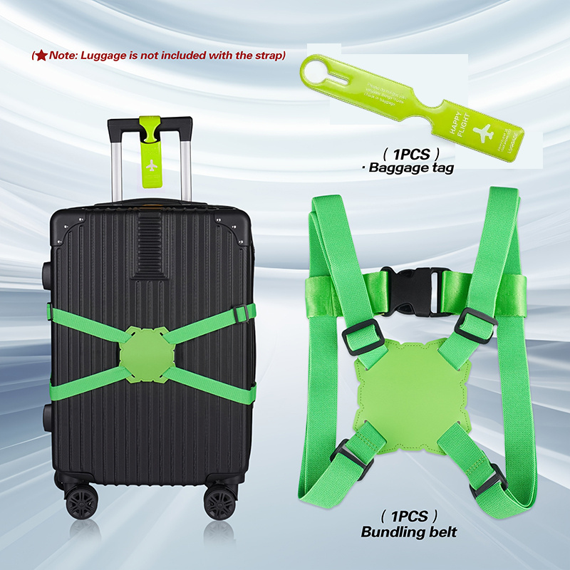 Zestaw 2 pasków do bagażu + za – Travel Accessories In Bulk recenzja i cena