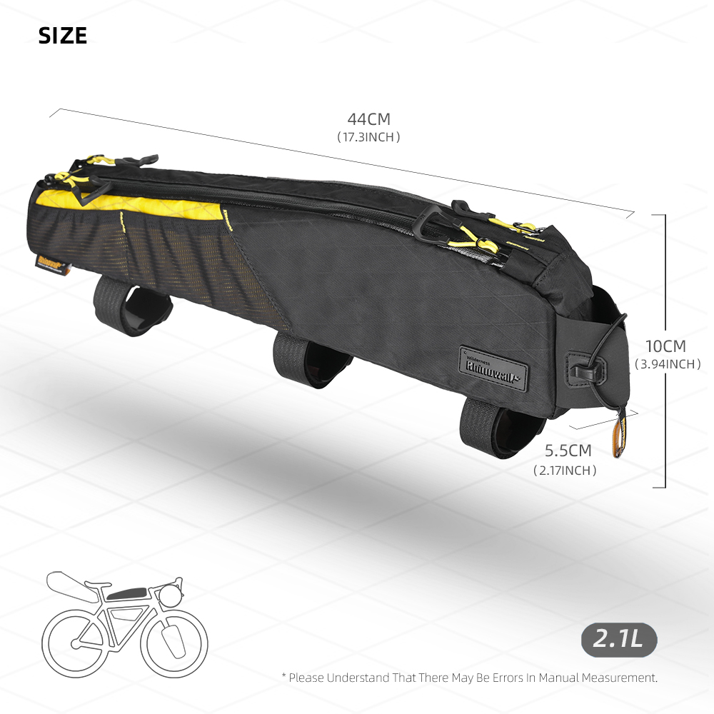 Rhinowalk Torba na górną rurę  – Travel Accessories Youtube recenzja i cena