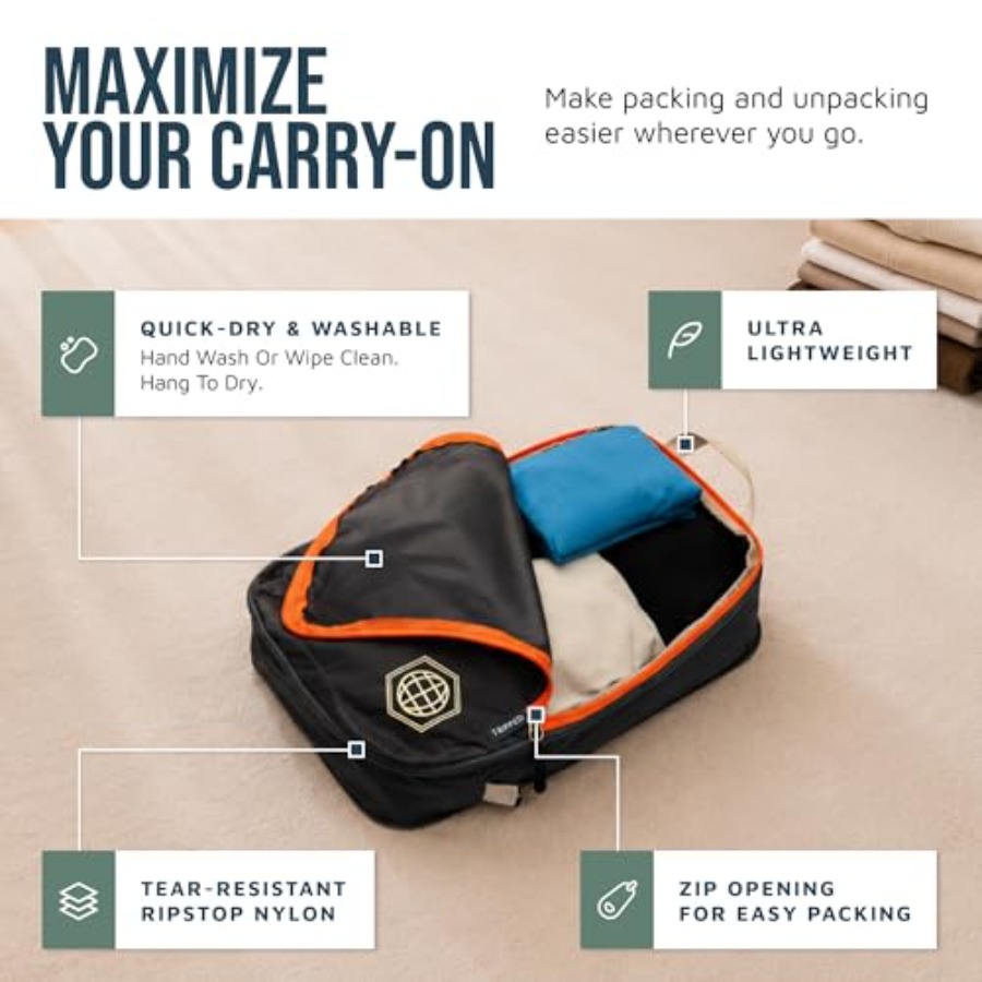 Kompresyjne kostki do pakowani – Travel Packing Cube recenzja i cena