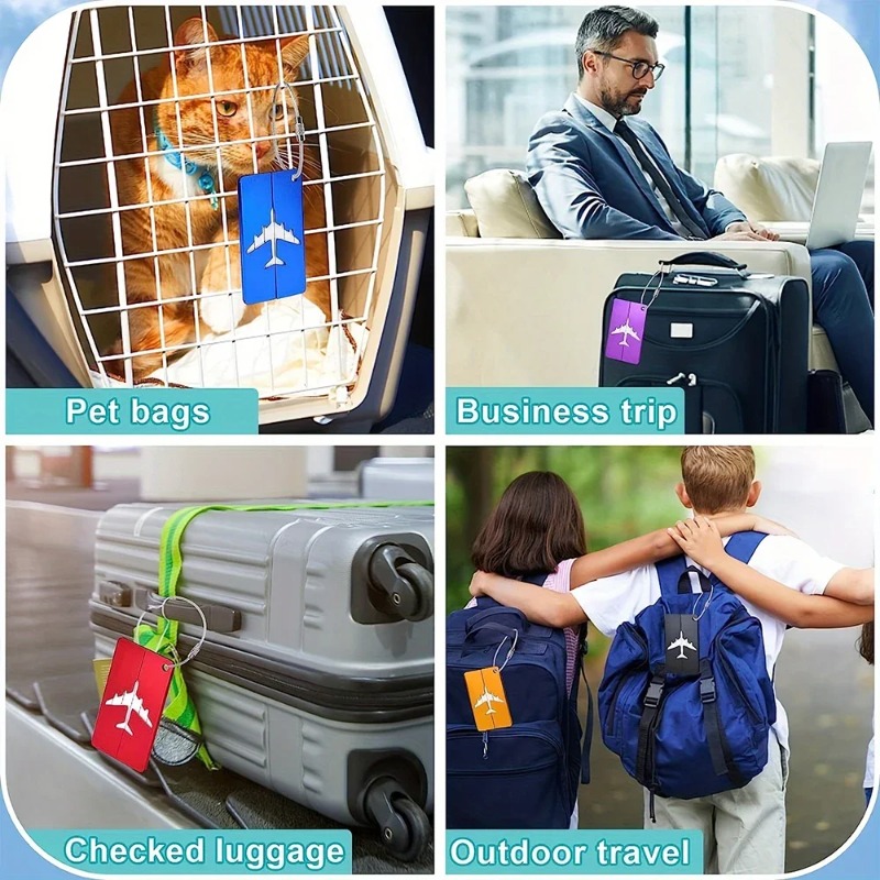 Aluminiowa zawieszka do bagażu – Travel Accessories Plane recenzja i cena