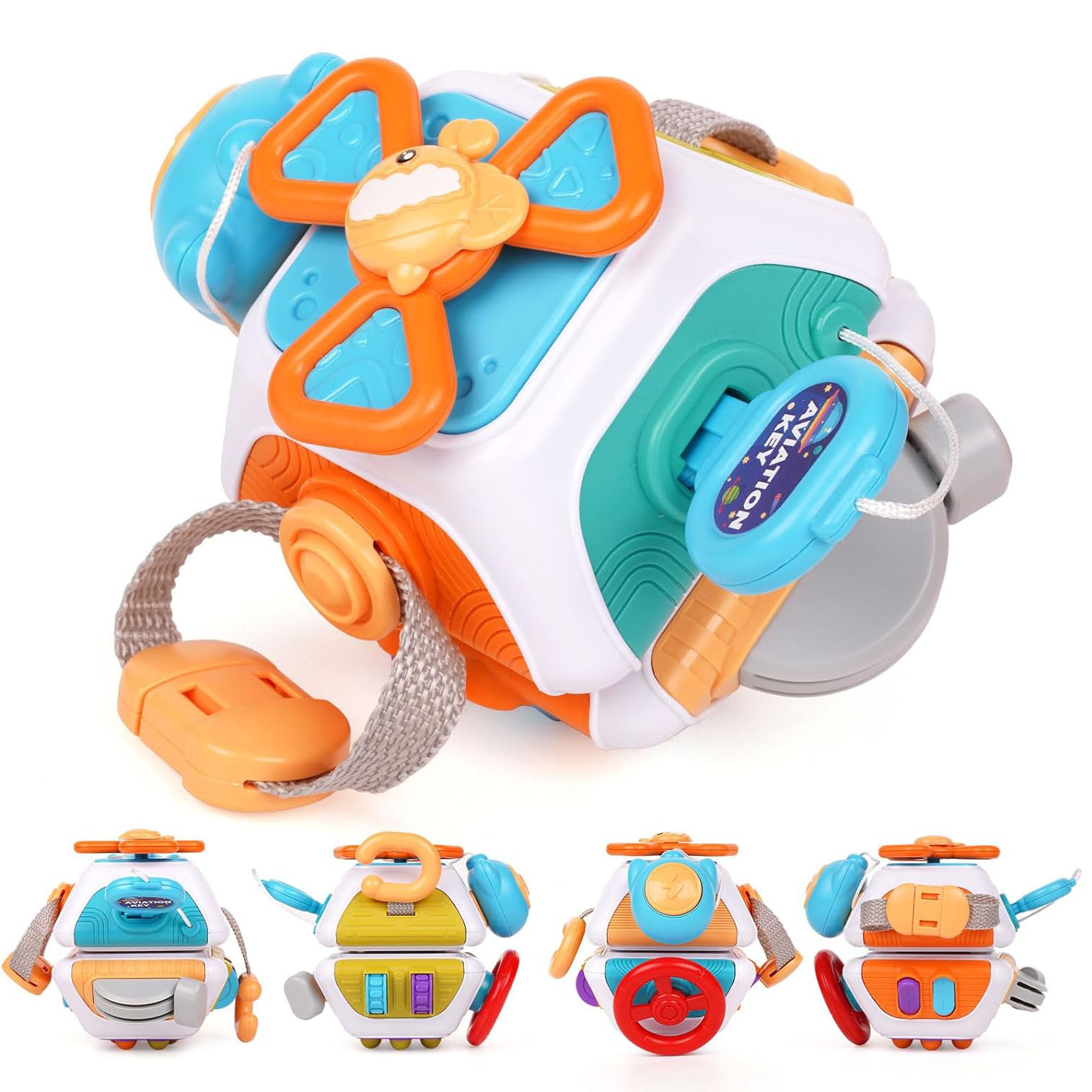 Baby Busy Board Cube Montessor – Travel Accessories Baby recenzja i cena