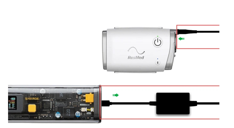 Kabel do ładowania ResMed Airm – Travel Accessories For Train recenzja i cena