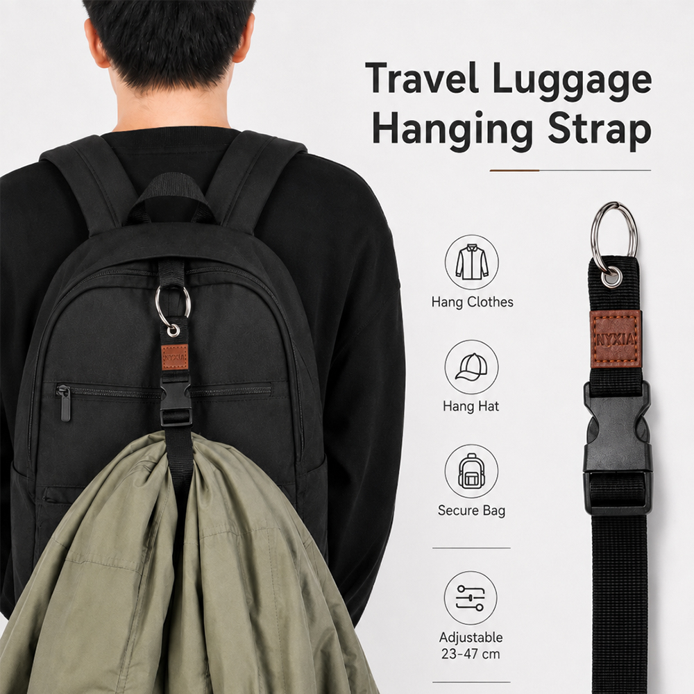 Przenośny pasek bagażowy z zab – Travel Accessories Logo recenzja i cena